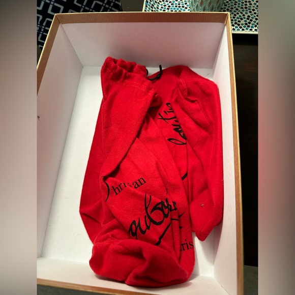 Christian Louboutin follies strass 85 rete/glitter - Picture 6 of 9